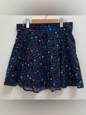 Retrolicious Pac-Man Inspired Skirt, Medium